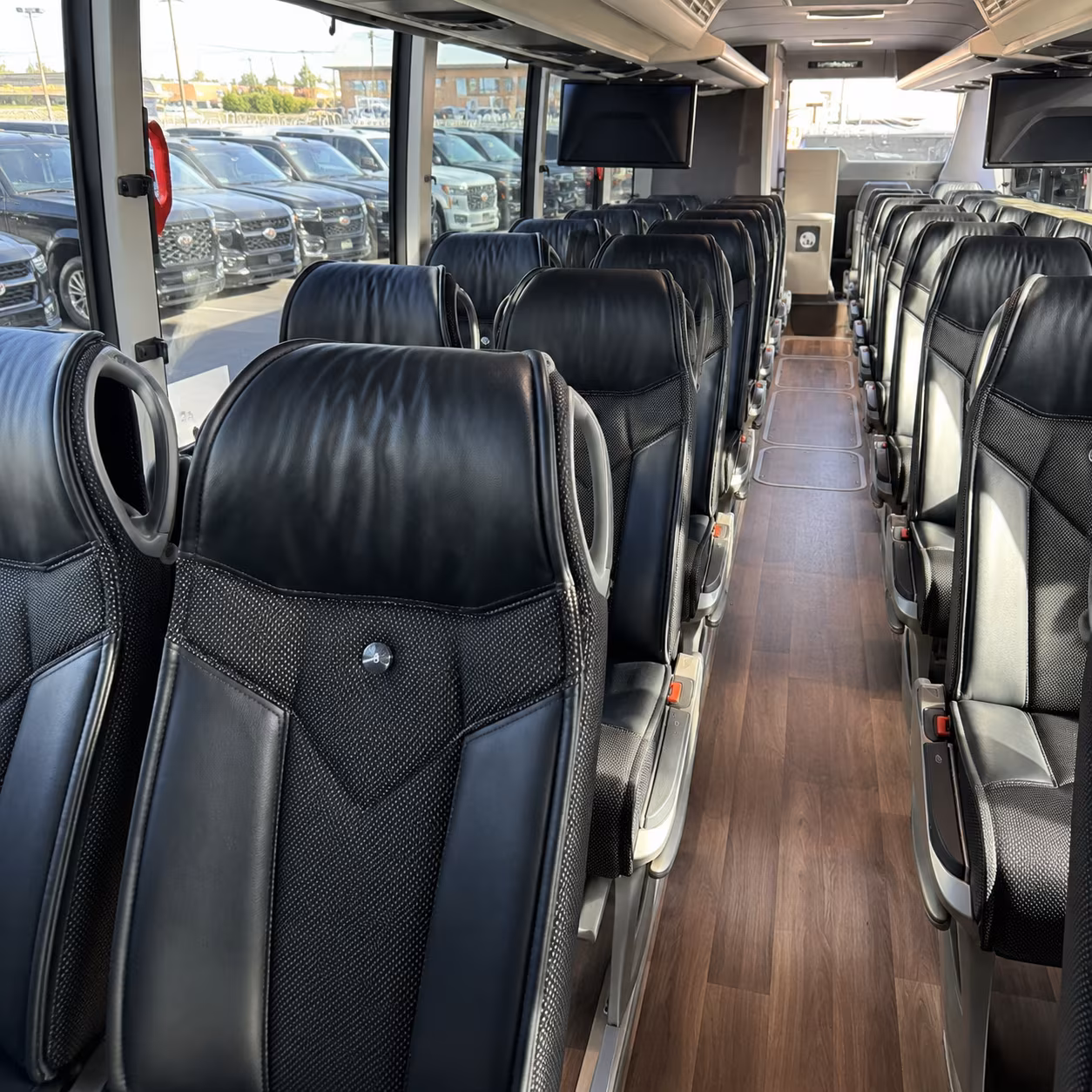 honolulu charter bus inside