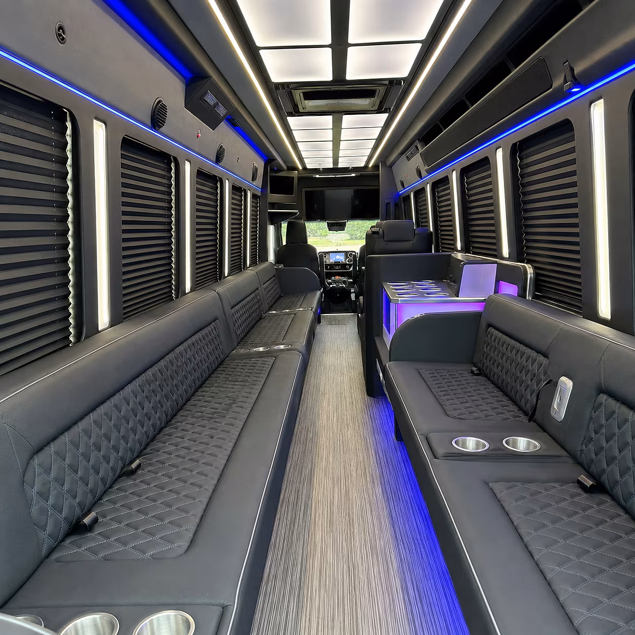 honolulu party bus interior
